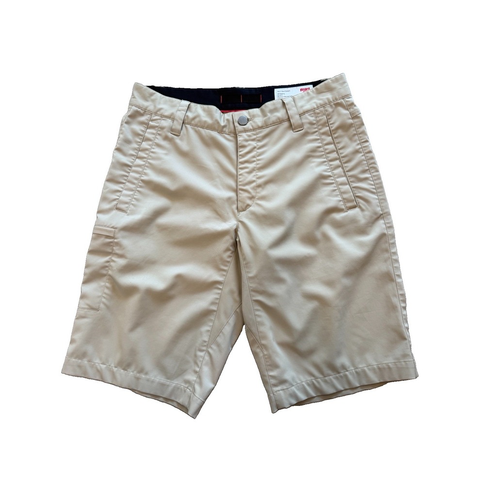 Massif Shorts Mens Khaki Tan Outdoors Work Wear Stretch Lightweight Sz 30